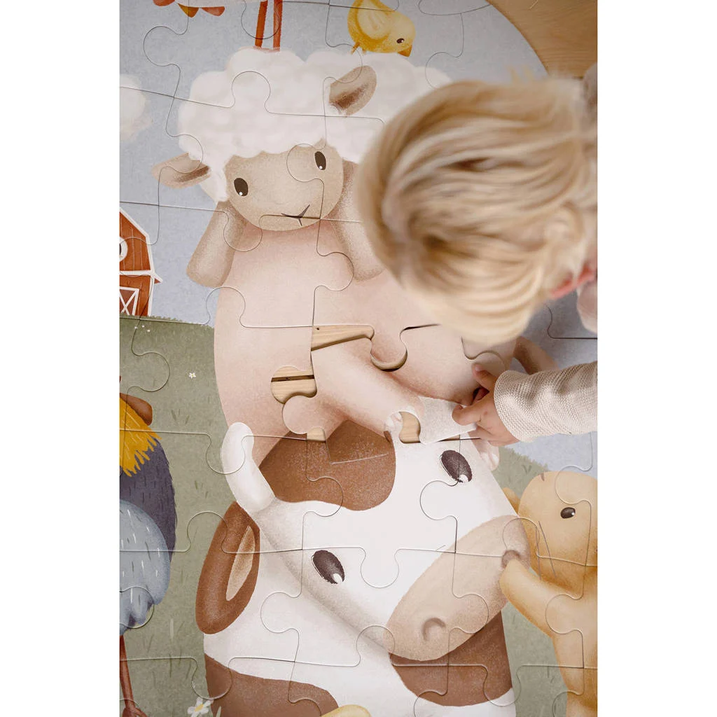 vloerpuzzel little farm vloerpuzzel 42 stukjes