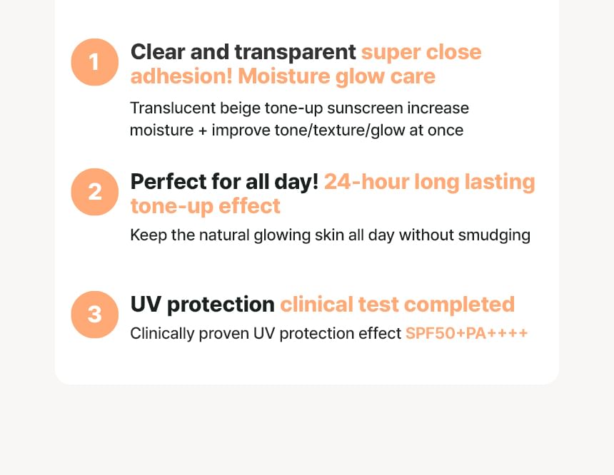 make p:rem - Glow Beige Tone Up Zonnecrème
