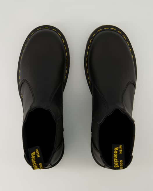Dr. Martens 2976 Black Virginia Chelsea Boots in Schwarz