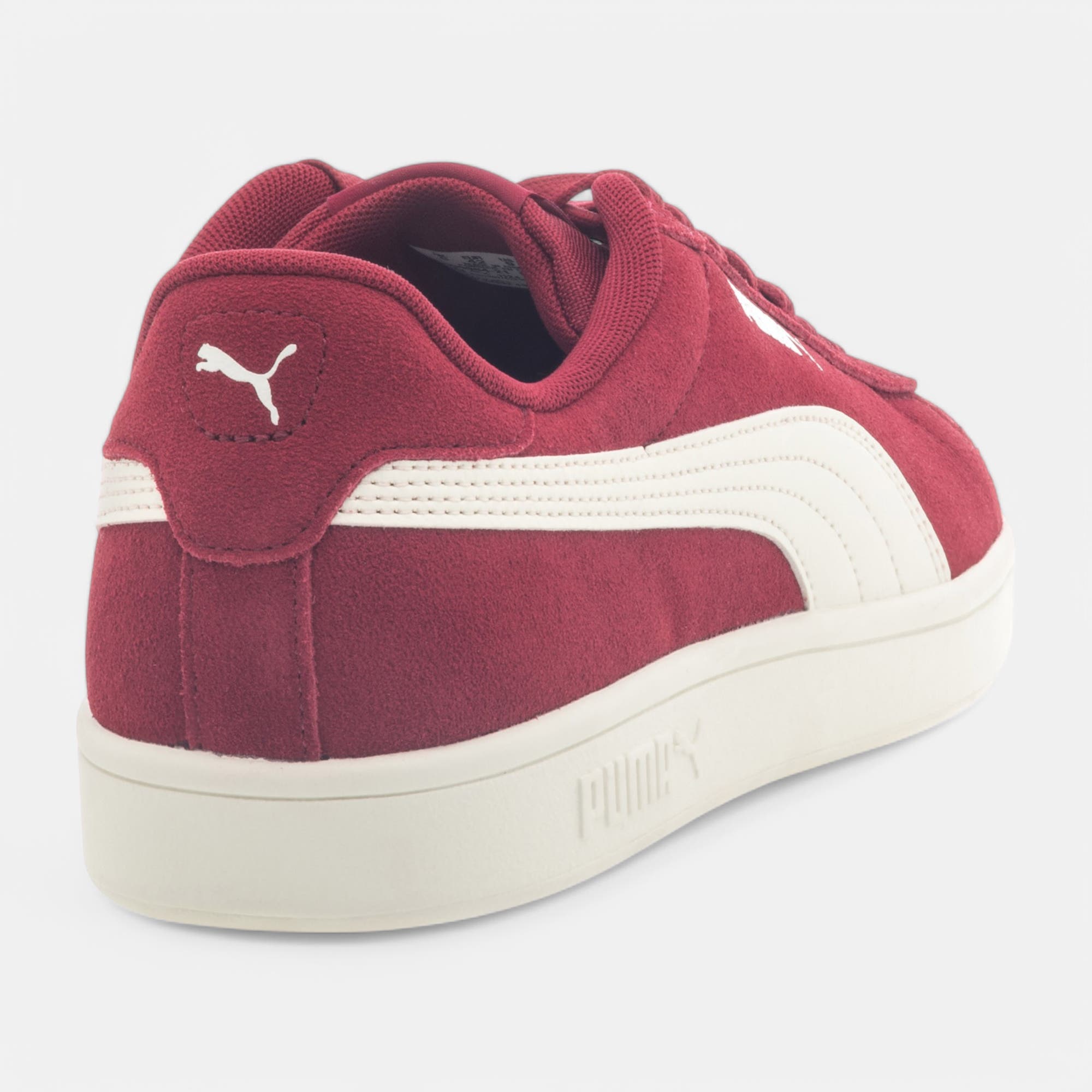 Sneakers Homme en cuir rouge