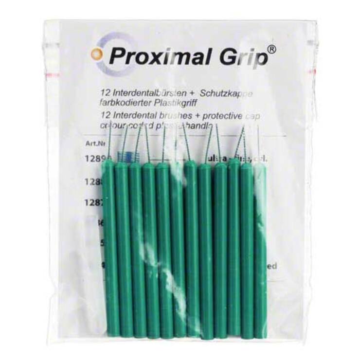 Proximal Grip ultrafein türkis Interdentalbürste, 12 St