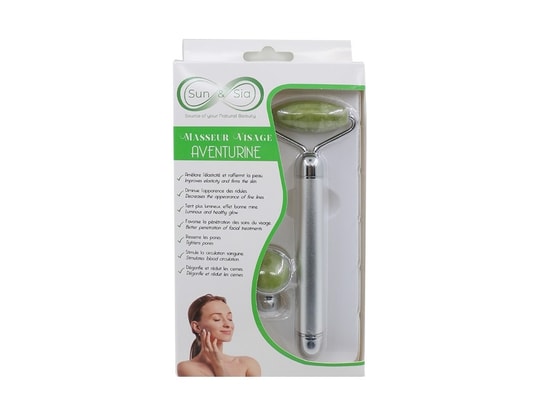 SUN&SIA - Masseur visage electrique aventurine