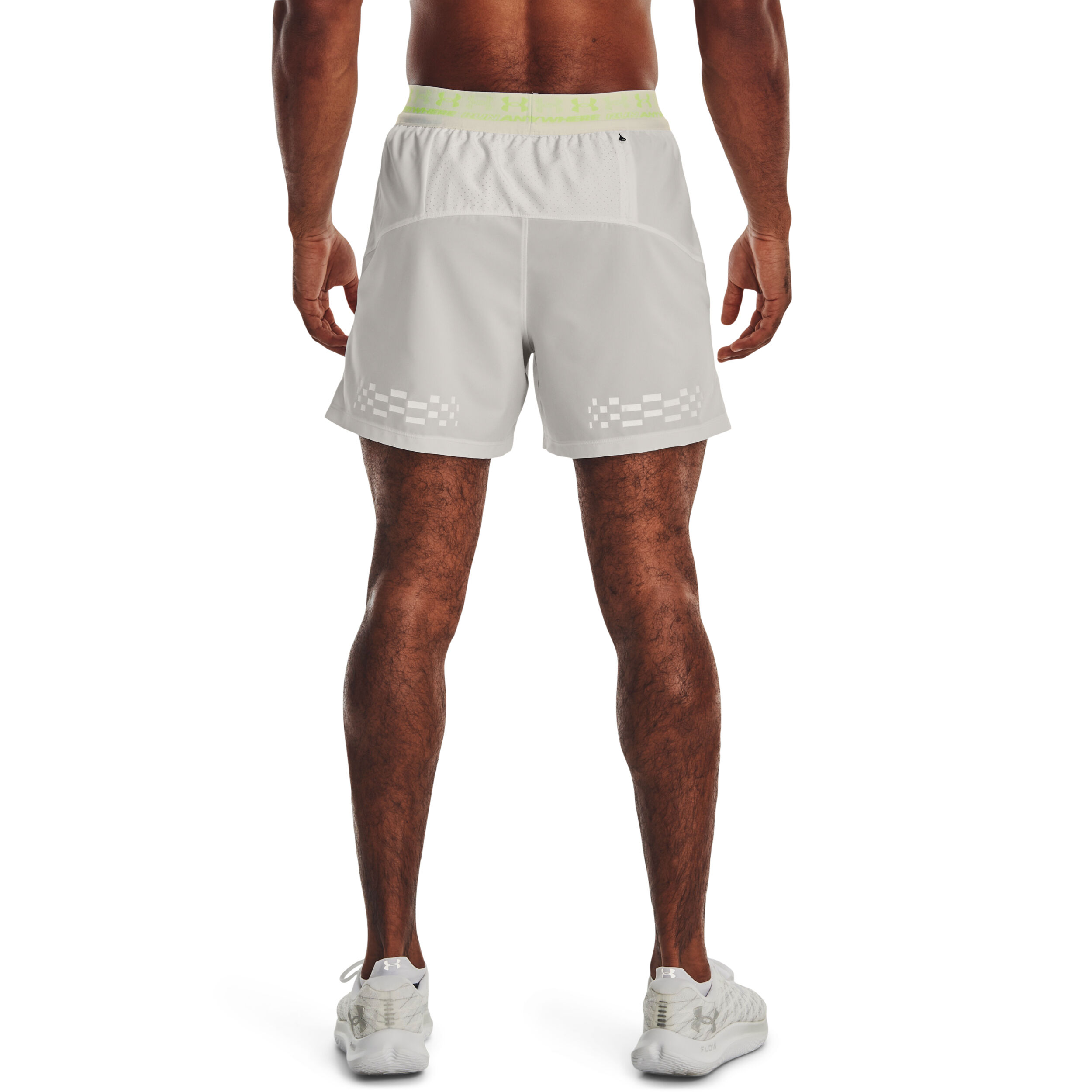 Under Armour Run Anywhere Shorts Hommes - Gris , Vert