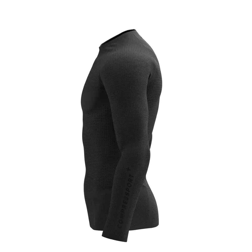 Compressport On/Off Thermoshirt Lange Mouwen Zwart Heren