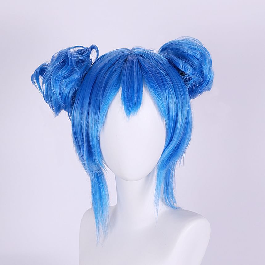Custaplayu - Hatsune Miku Cosplay Kostuumset / Pruik / Pompon Platform Chunky Heel Pumps