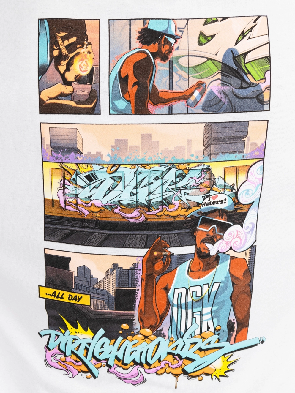 DGK Wildstyle T-Shirt white