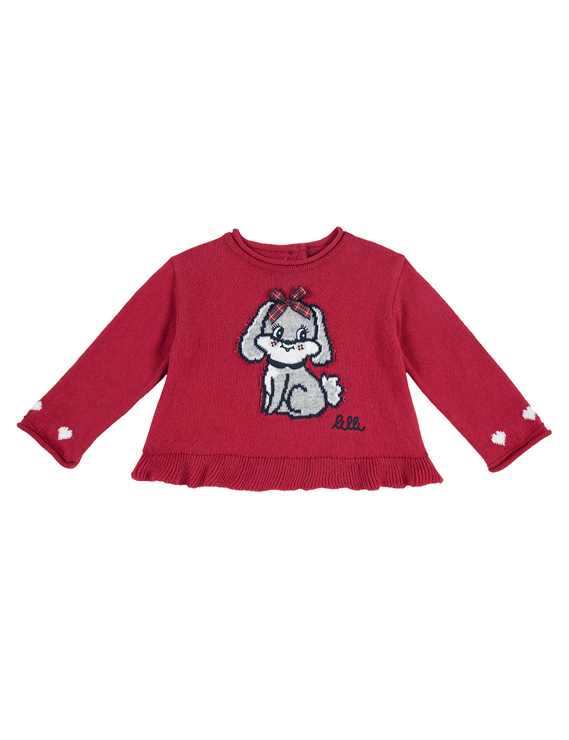 Red Girl Sweater