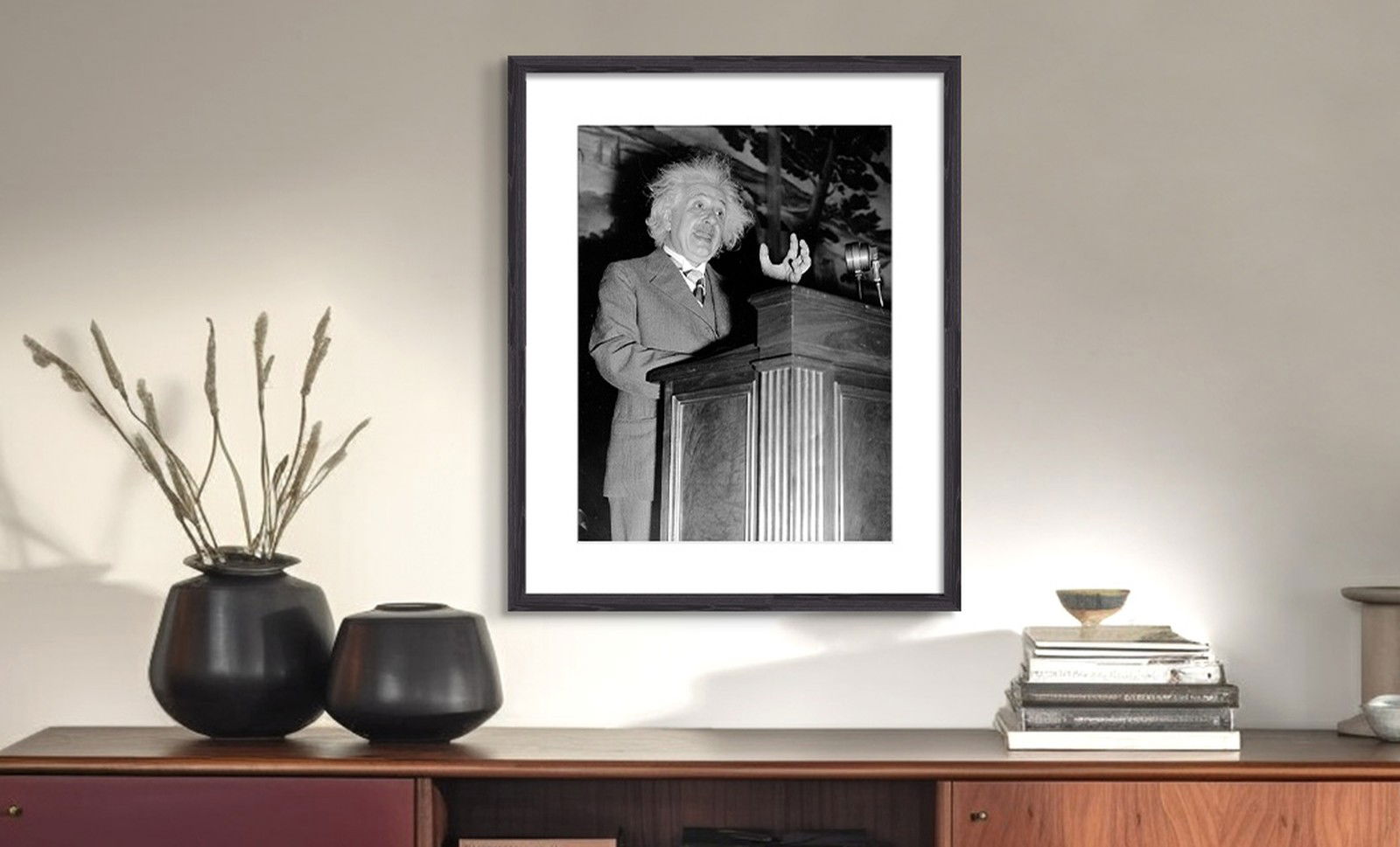 Albert Einstein by Classic Collection I - Darlings - Small Limited Edition. 30x40.