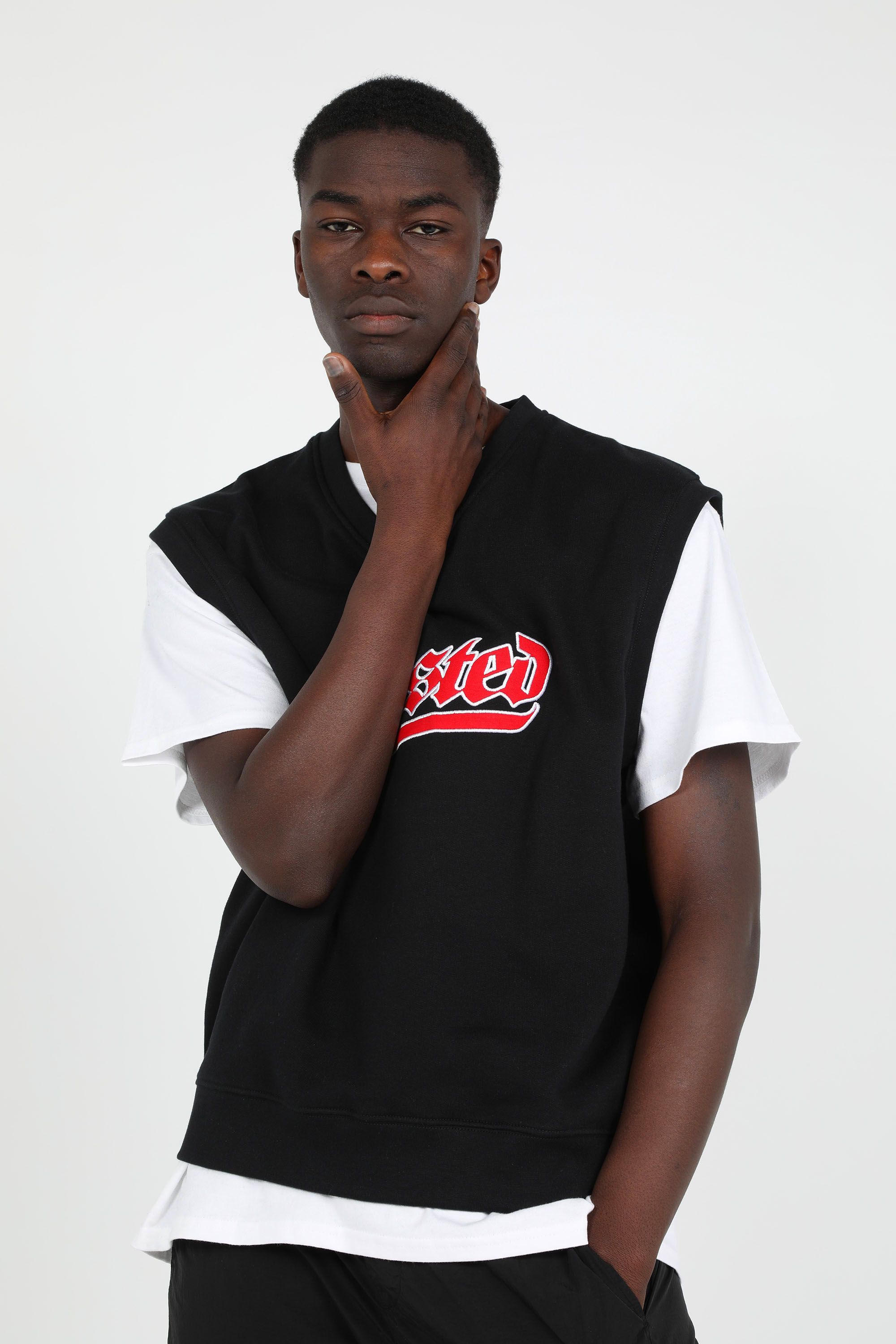 WASTED Sweat KINGDOM LINE Noir