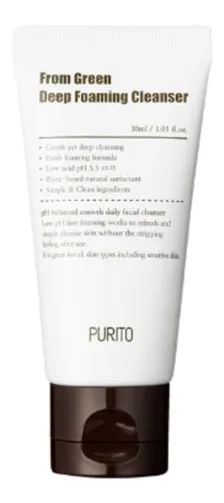 Purito From Green Deep Foaming Cleanser - 30 ml.