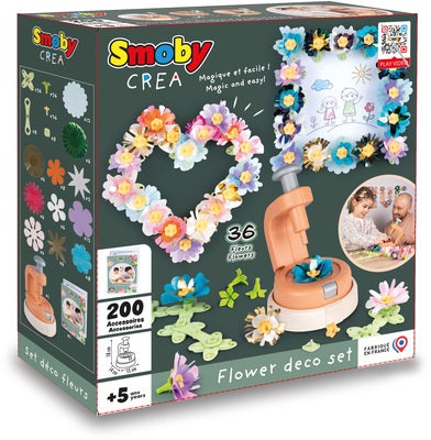 Smoby Crea Deco Blomster Hobbysett