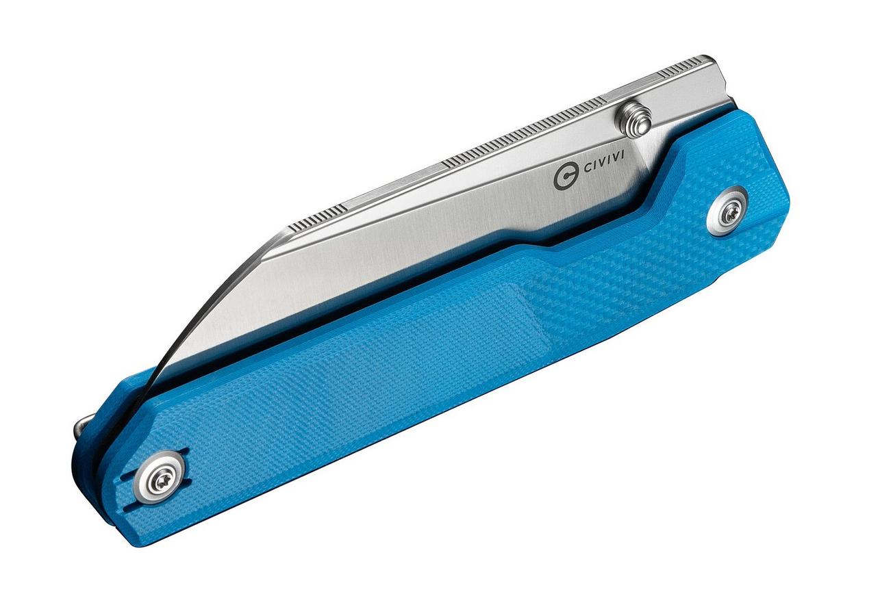 Civivi Hid C23008-5 Satin 14C28N, Blue G10, zakmes, Ostap Hel design