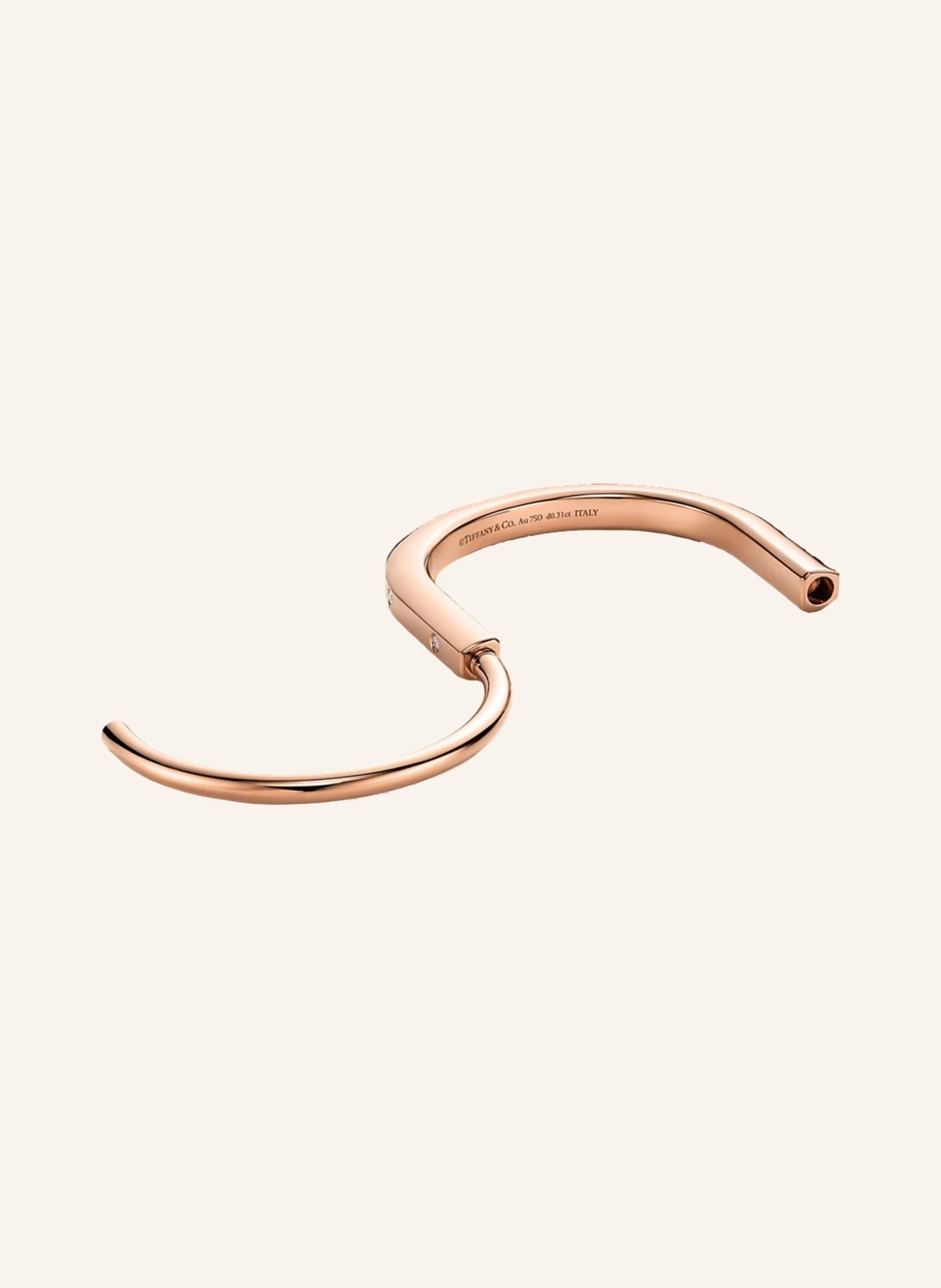 TIFFANY & Co. Tiffany Lock ARMREIF aus 18 Karat Roségold