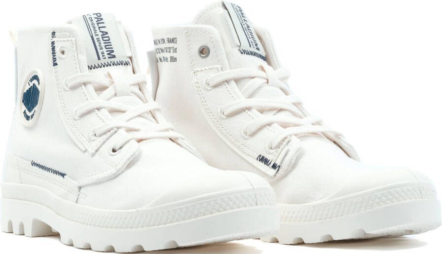 Palladium PAMPA~UNDERLAYER~~~~~~~~~~~~~~ Half-hoge schoenen Wit beige