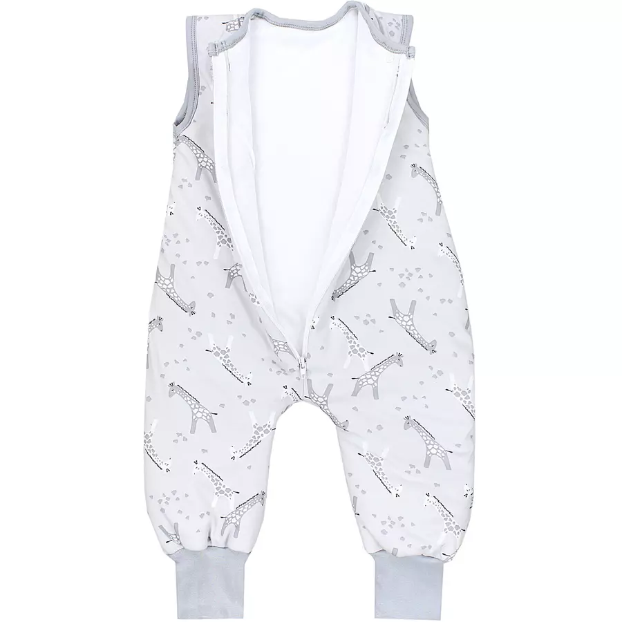 TupTam Baby  Winter Schlafsack mit Beinen 2,5 Tog grau Modell 1