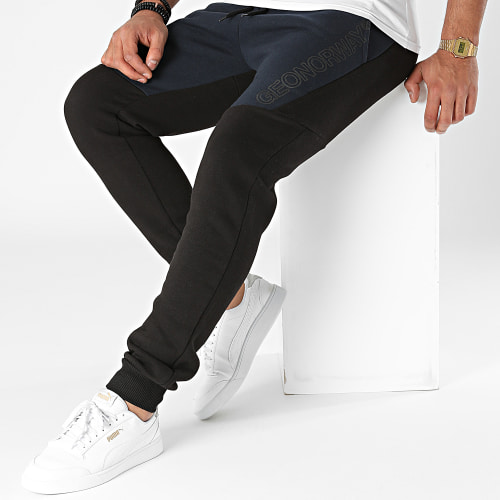 Pantalon Jogging Moriarty Noir Bleu Marine