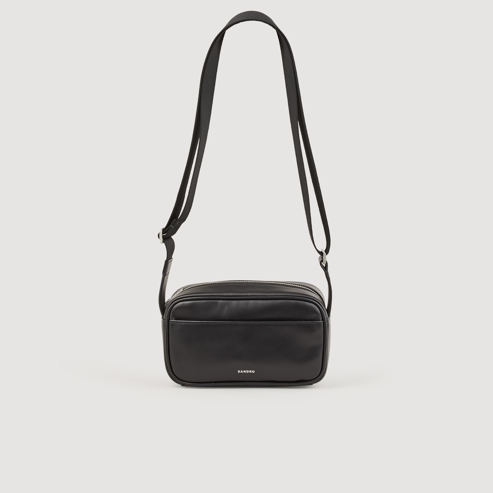 Petit sac en cuir lisse