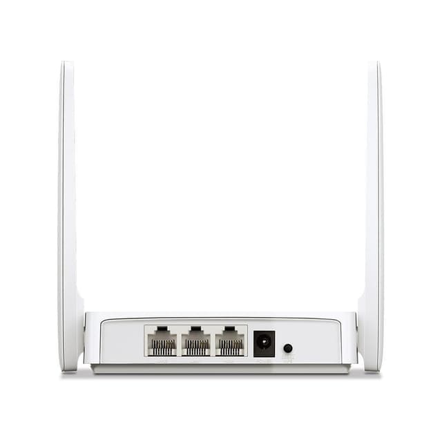 Mercusys Dual-Band Router AC10 802.11ac, 300+867 Mbit/s, 10/100 Mbit/s, Ethernet LAN (RJ-45) porte 2, Antennetype 4xFixed, Hvid