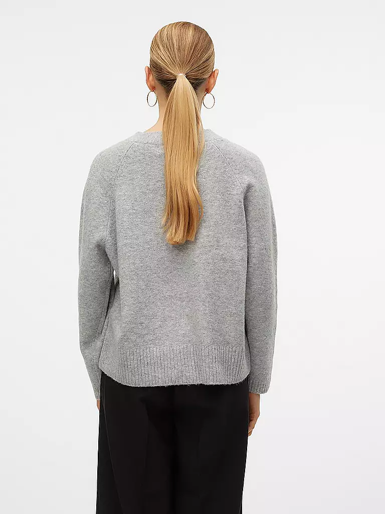 VERO MODA Cardigan VMBOOM grau