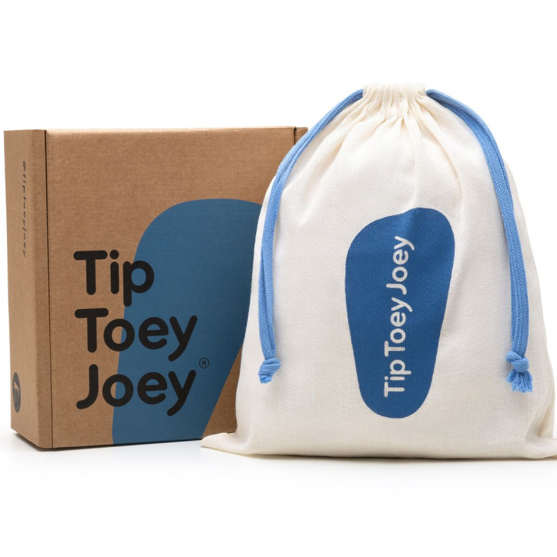 Tip Toey Joey Tip Toey Joey Kidos Sneakers Easy Columbia Knit Deep Ocean