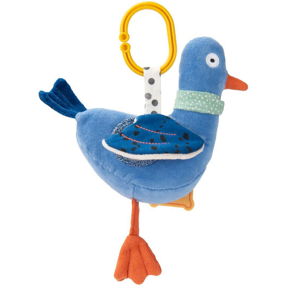 Køb Moulin Roty Aktivitetstøjdyr Med Ophæng Duen Michel Puce & Pilou