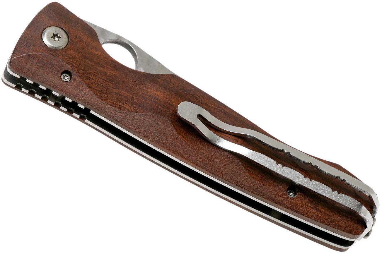 Mcusta MC-0125G Tactility Elite, desert ironwood, herenmes