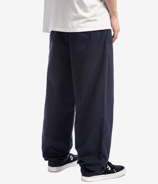 Carhartt WIP Calder Pant Dothan Poplin Hose (dark navy garment dyed)