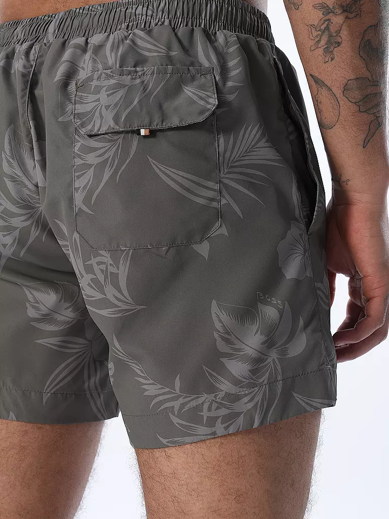 BOSS Badeshorts REEV  grau