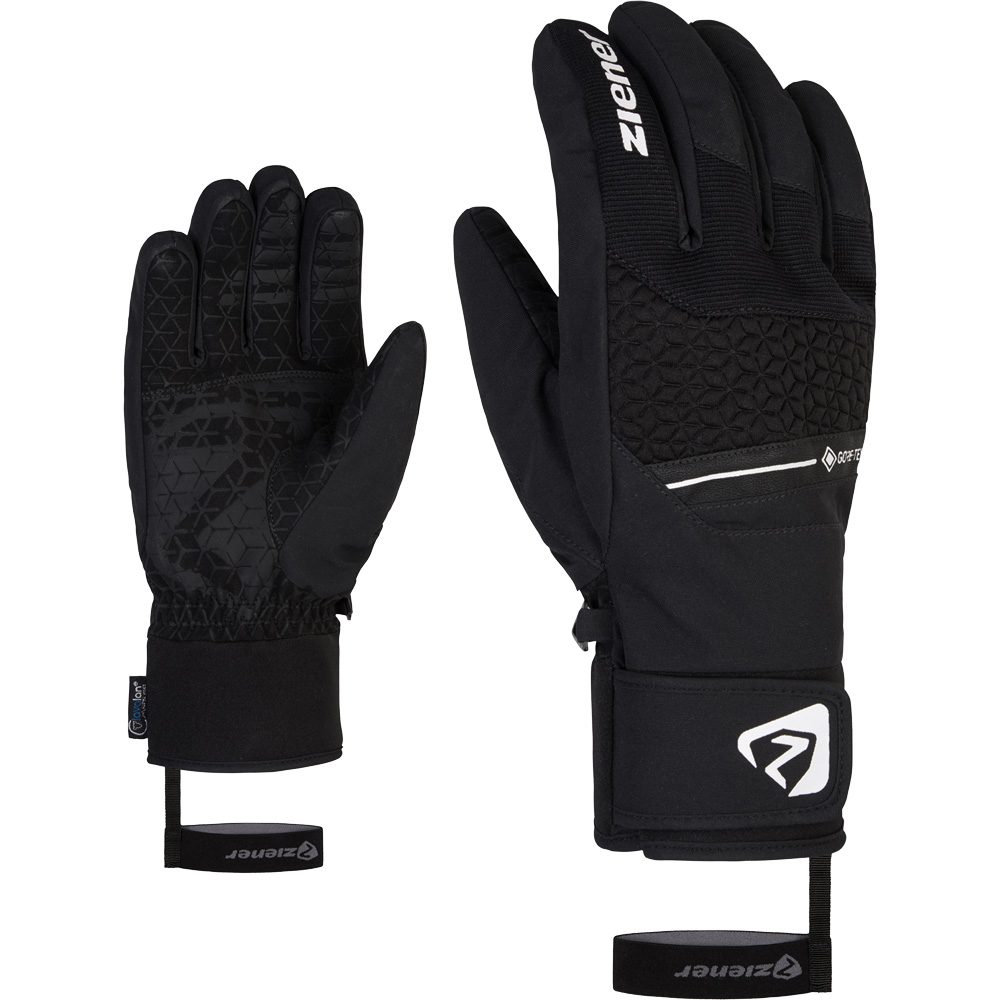 Ziener Gasparus SY® PR Skihandschuhe Herren schwarz
