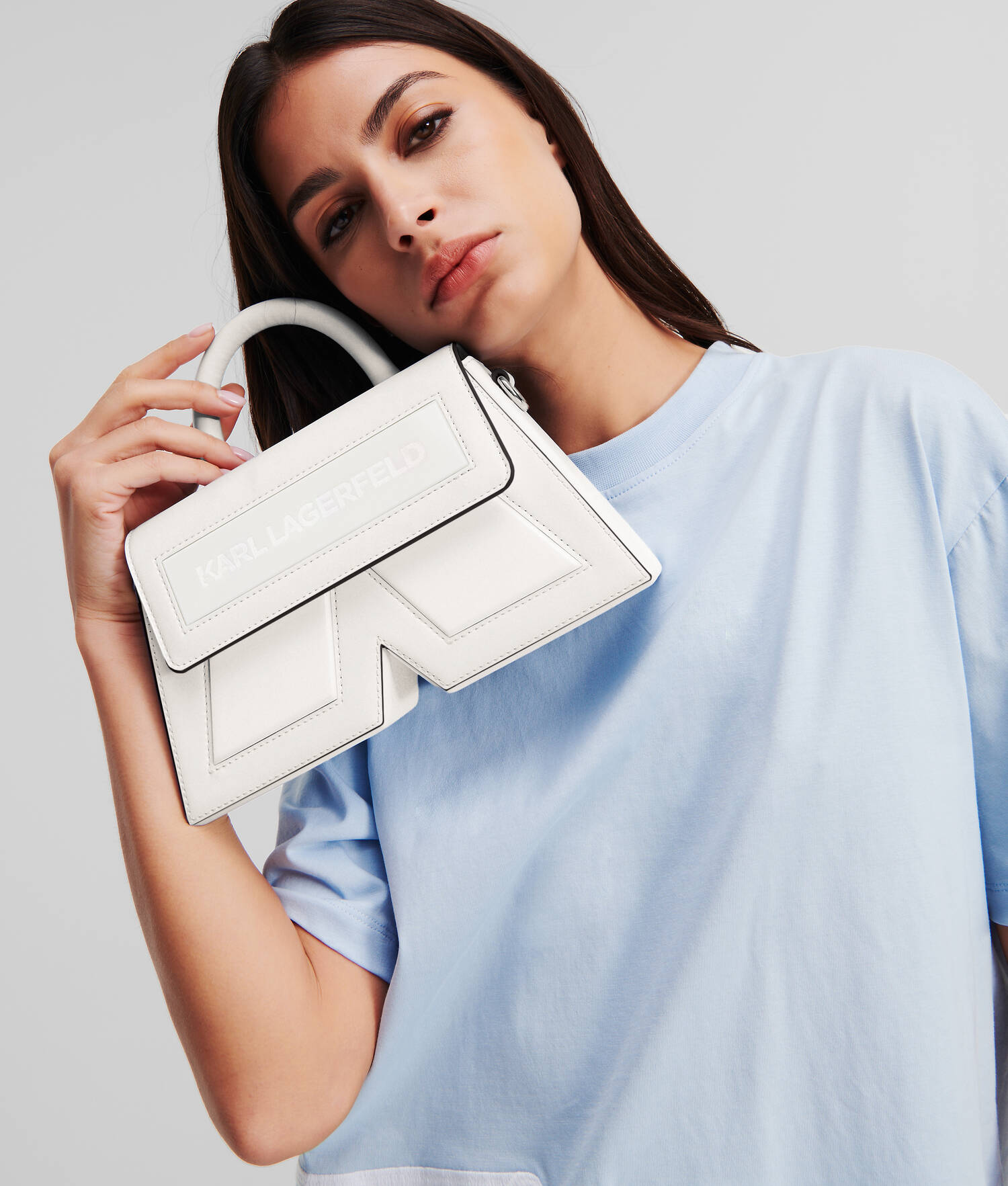 PETIT SAC BANDOULIÈRE EN CUIR IKON K