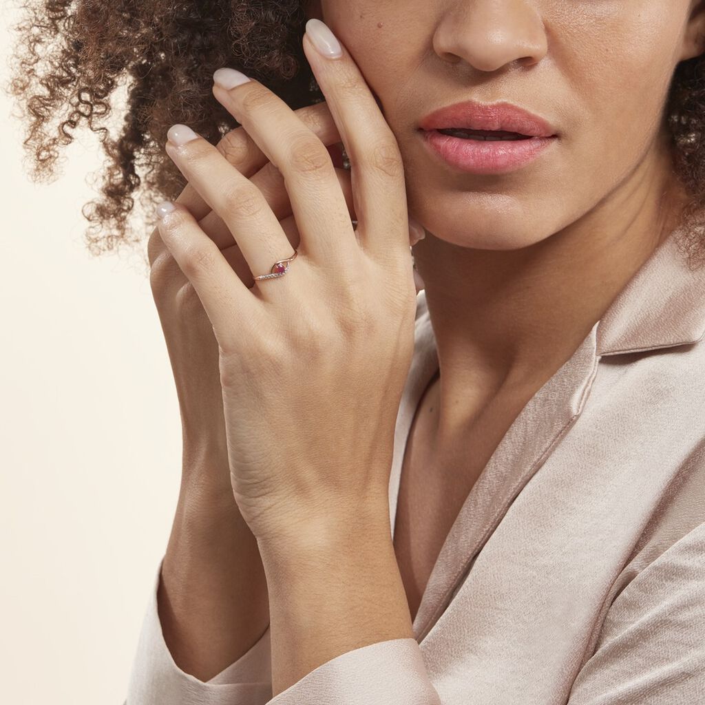 Bague Or Jaune Karmele Rubis