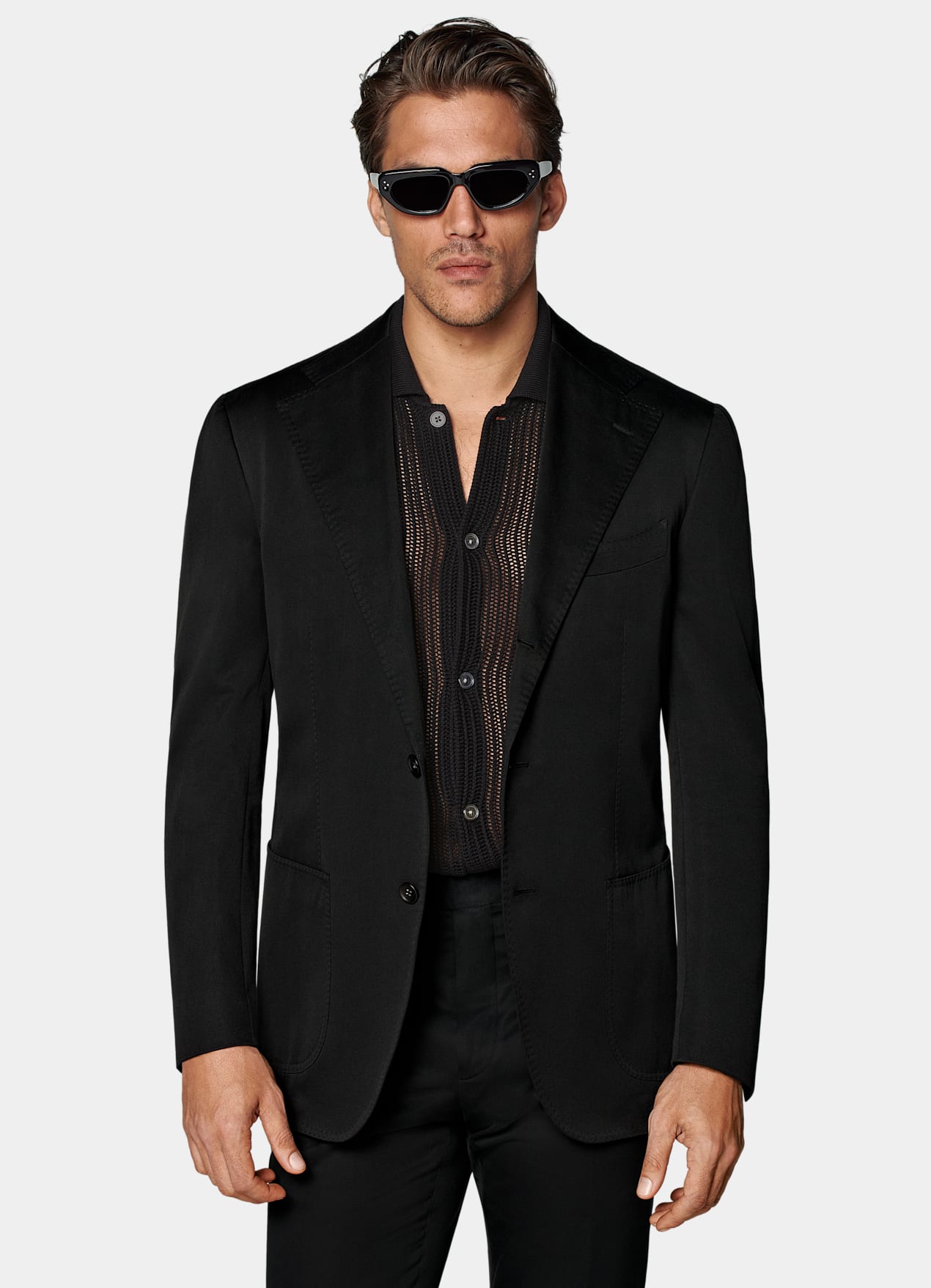 Costume Roma coupe Relaxed noir