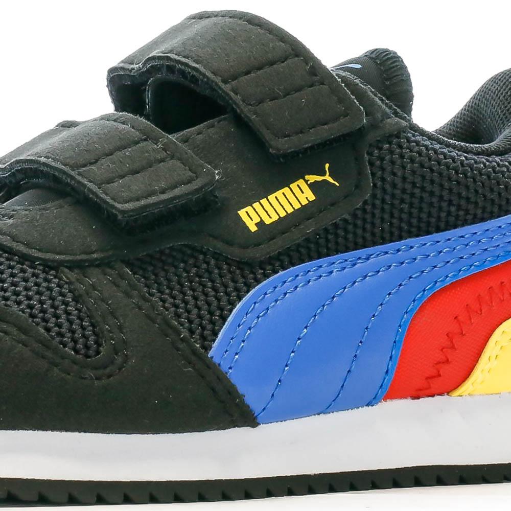 Puma Baskets Noire/Rouge Garçon Puma 373618