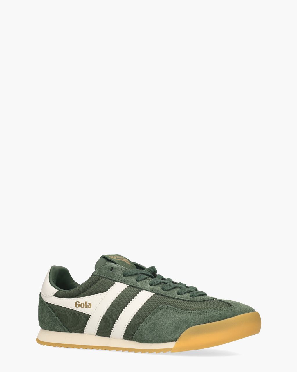 Gola Europa Donkergroen/Wit Herensneakers