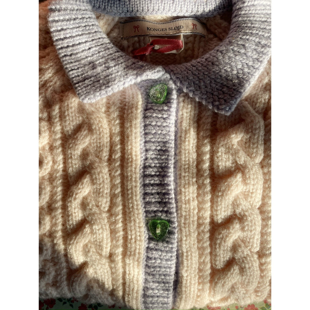 Køb Konges Sløjd Off White Emma Cardigan