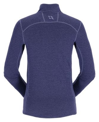 Pull Polaire Demi-Zip Femme Rab Ascendor Light Bleu Marine
