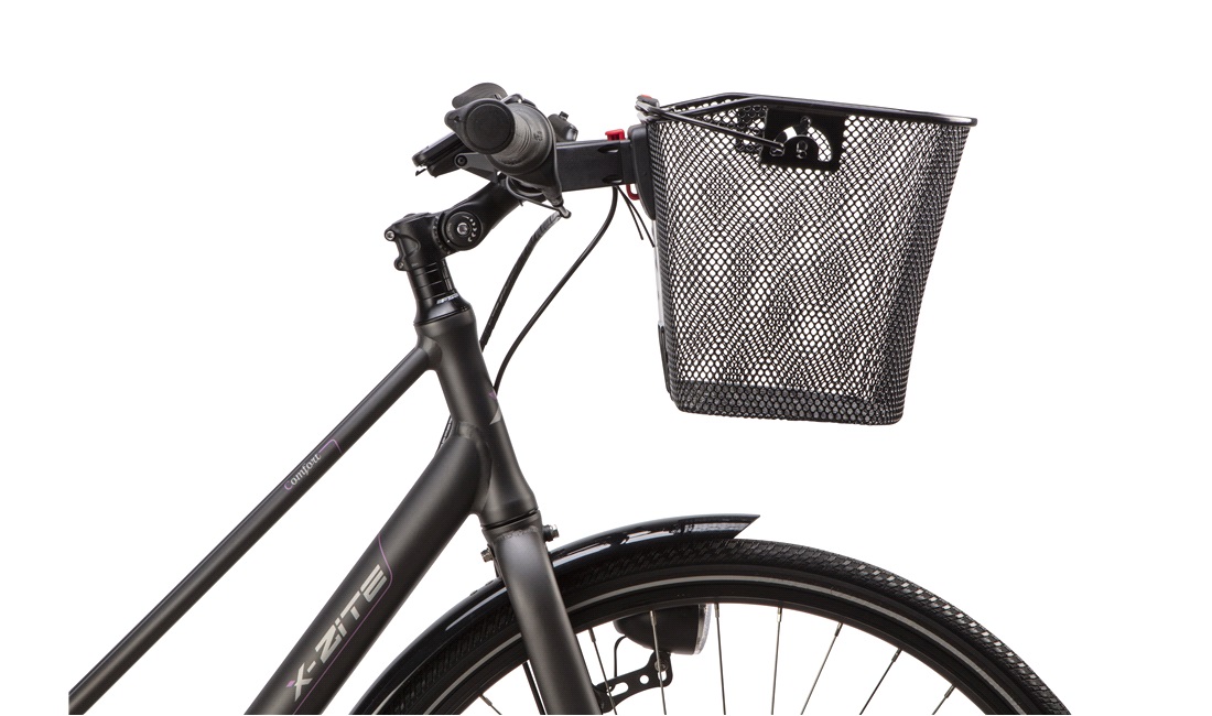 Klickfix frontkurv u/beslag til el-cykel