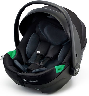 Kinderkraft I-CARE i-Size Babybilstol, Graphite Black