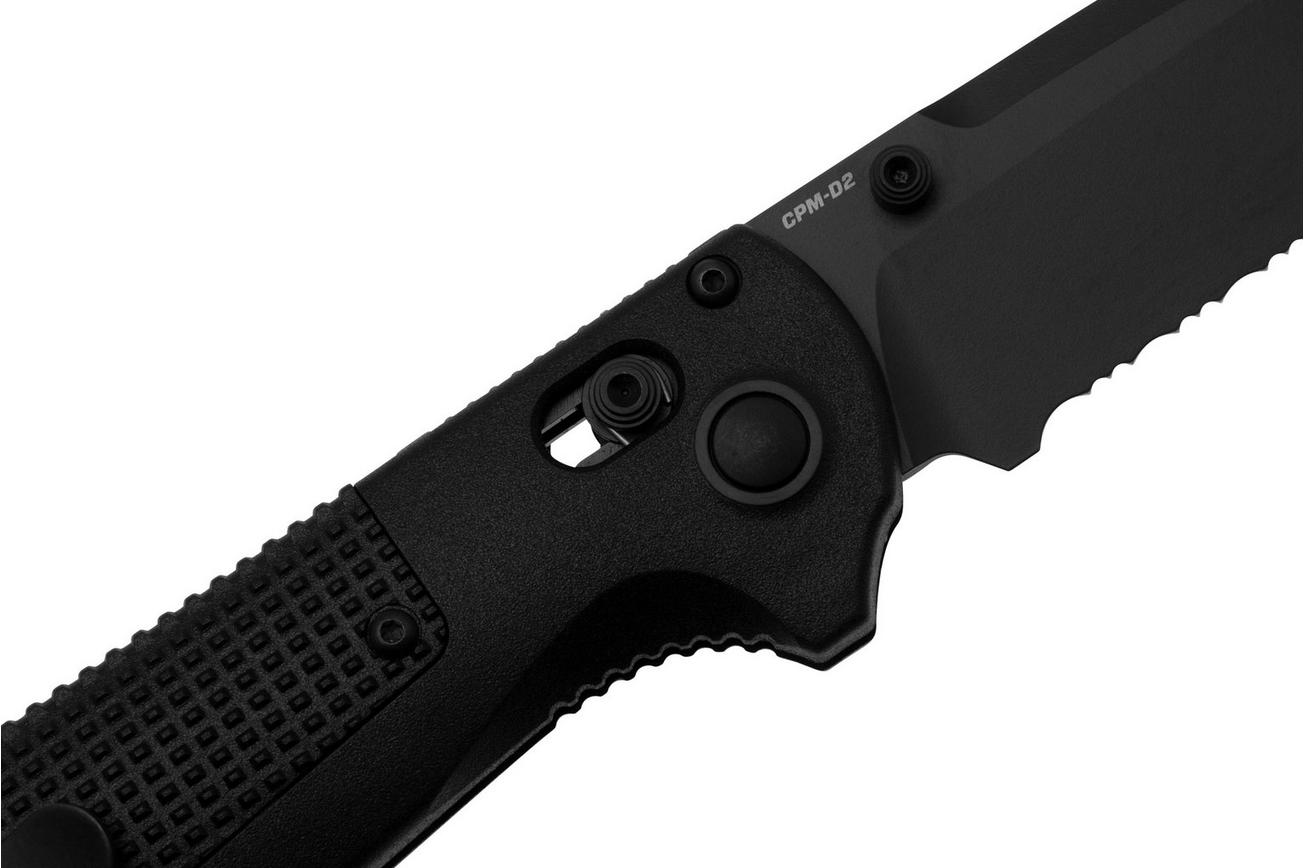 Benchmade Redoubt Black 430SBK-02 Serrated zakmes