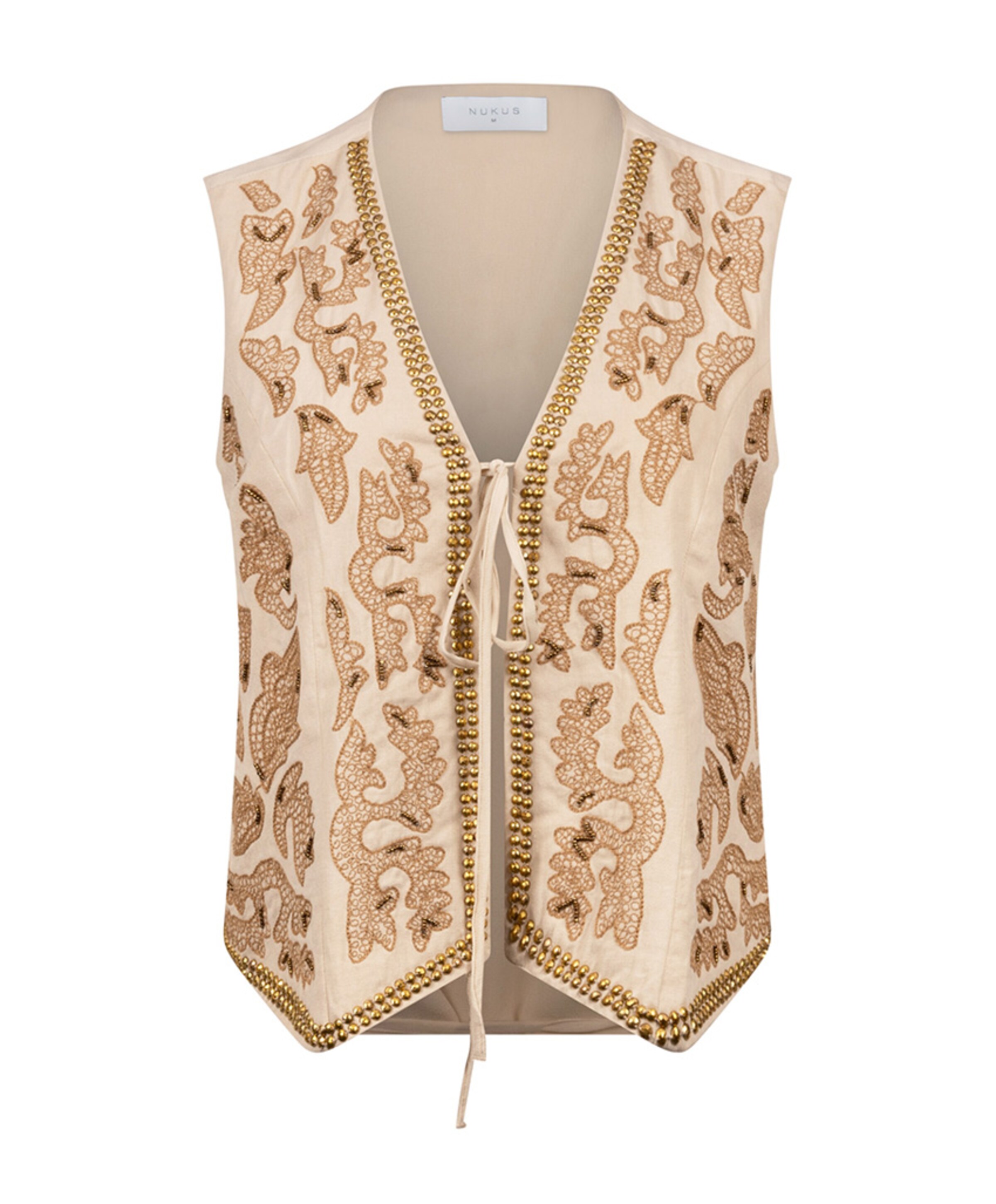 Nukus Dames gilet beige