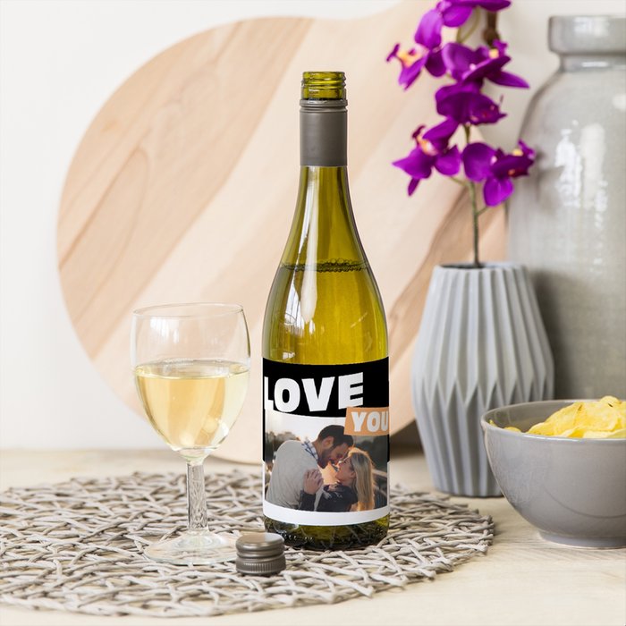Duc de la Foret | Chardonnay | Love met eigen foto | 750 ml