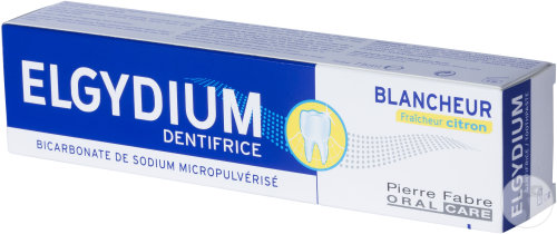 Elgydium Dentifrice Blancheur Citron Tube 75ml