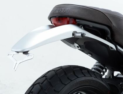 Feux arrière R&G Racing Support de plaque inox brossé