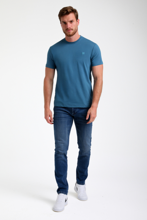 Gabbiano blauwe heren t-shirt