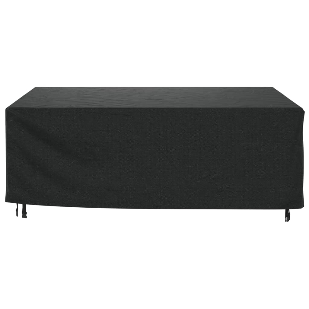 Housse de salon de jardin noir 200x160x70 cm imperméable 420d