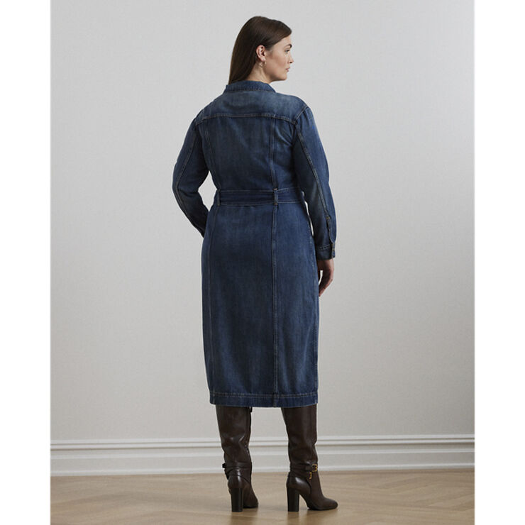 Lauren Ralph Lauren 3X1 RIGID DENIM-DRESS Harvest wash