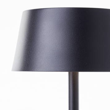 Brilliant USB oplaadbare tafellamp Picco 4W zwart