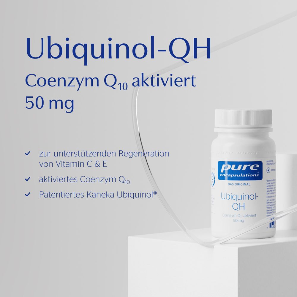 Pure Encapsulations® Ubiquinol-QH 50mg