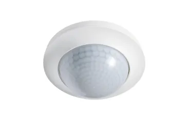 ESYLUX PD-C 360i/24plus, Passiv infrarød (PIR) sensor, Ledningsført, 24 m, Loft, Indendørs, Hvid