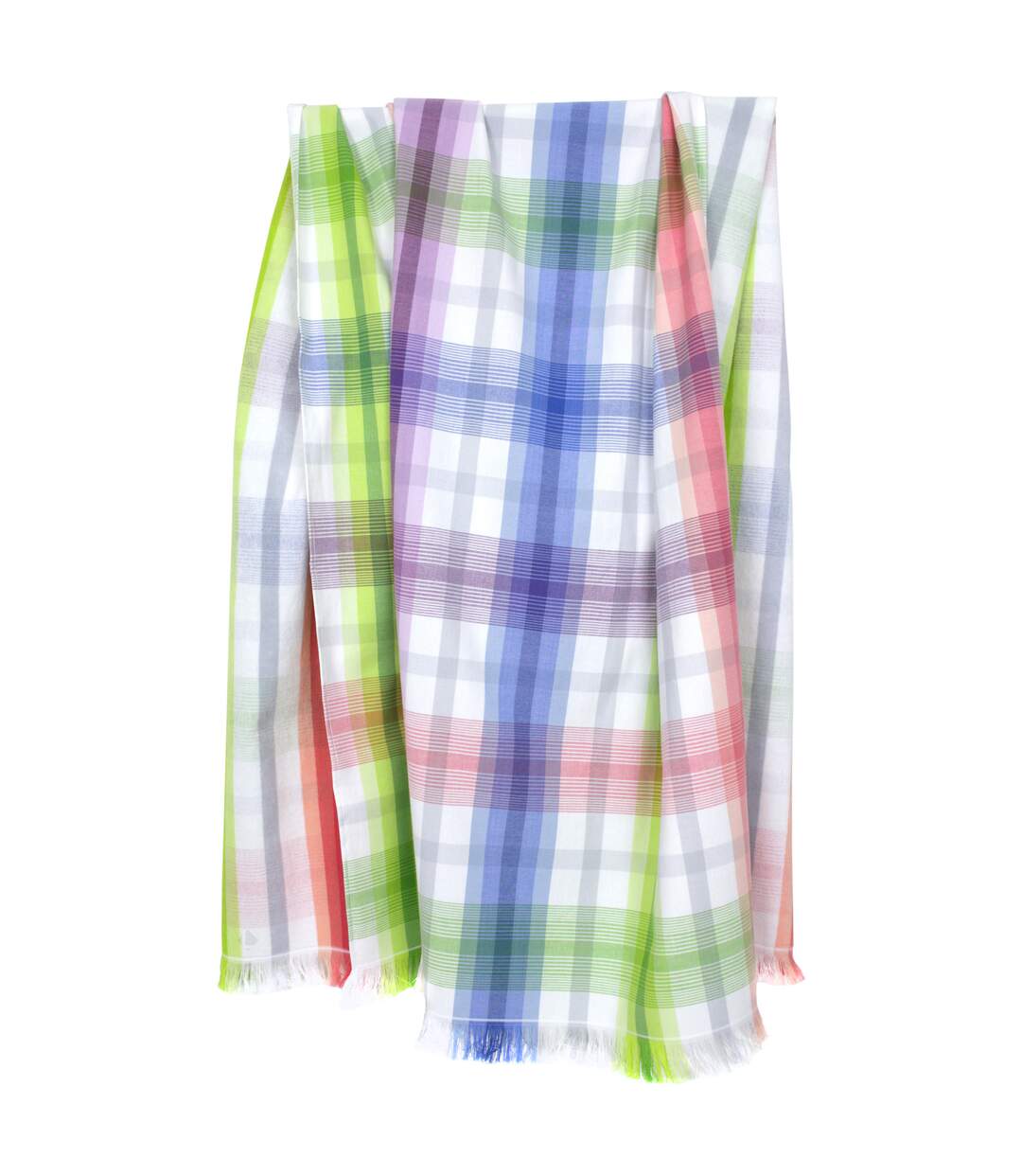 Fouta doublée éponge 100x180 cm PORVOO Multicolore